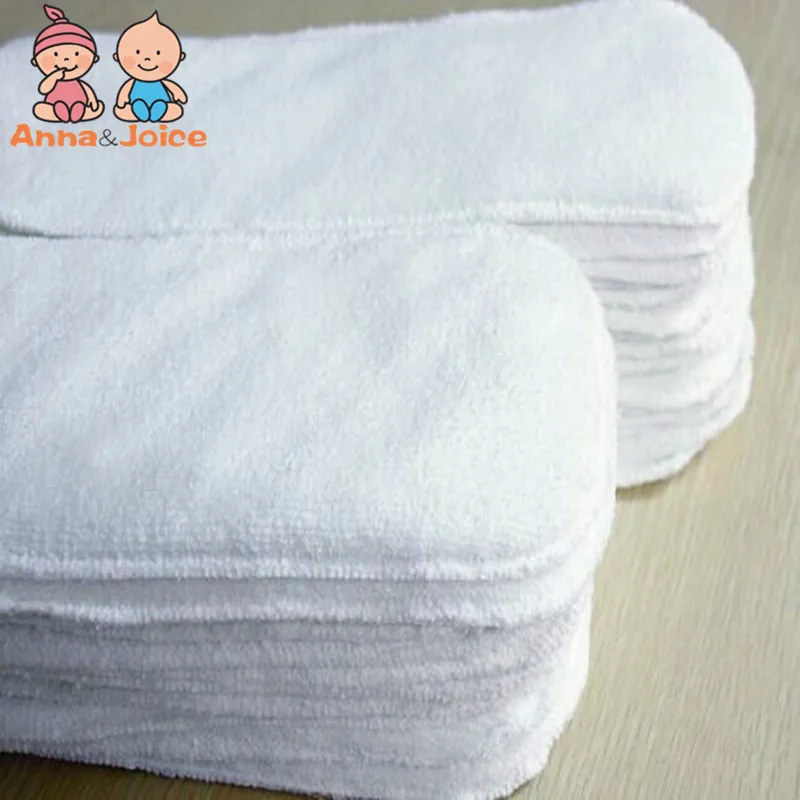 2 шт./лот слоя/детские тканевые подгузники/вкладыши для подгузников/моющиеся