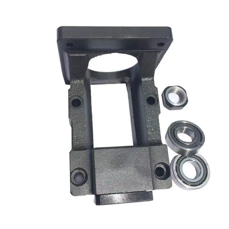 Hm20 80 шариковый винт с линейным подшипником hm12 57 60 фиксированным сиденьем шаг