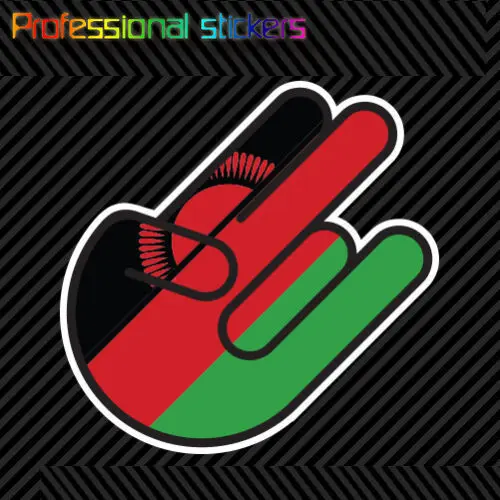 

Malawian Shocker Sticker Die Cut Decal Self Adhesive Vinyl Malawi MWI MW Stickers for Motos, Cars, Laptops, Phone