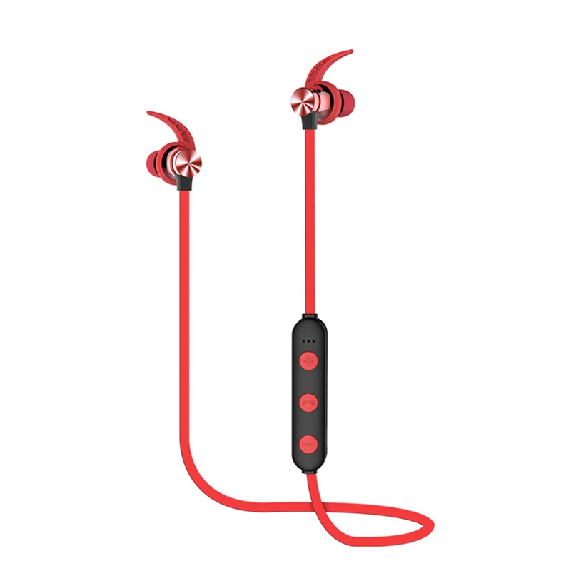 Магнитный наушник с функцией Bluetooth 5 0 Беспроводной Бас Спорт стерео наушники