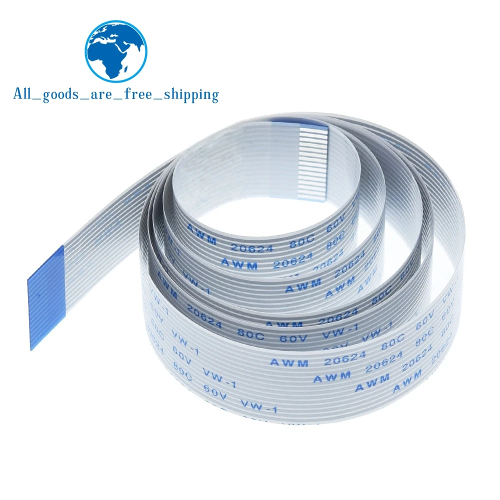 15-контактный гибкий кабель для фотоаппарата с подсветкой длиной 10 см, 20 см, 30 см, 40 см, 50 см, 60 см