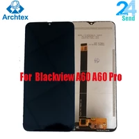 for blackview a60 100 original lcd display and tp touch screen digitizer assembly for blackview a60 pro 6 1inch stock