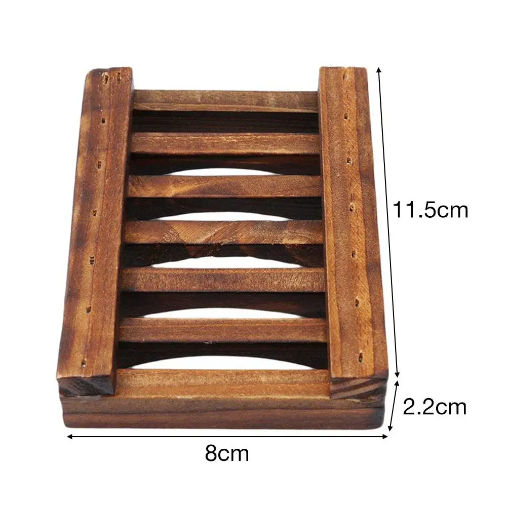 Деревянный чехол для мыла дома и ванной комнаты подставка раковины душа