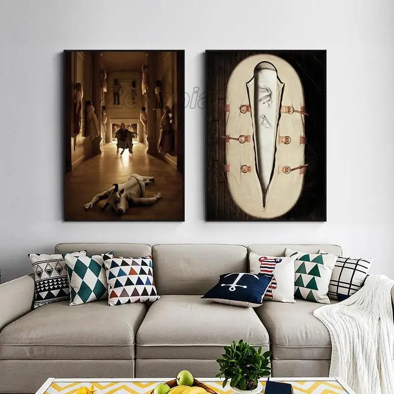

Abstract Figure Scandinavian Style Canvas Painting Horror People Poster Wall Art Home Decoration Hd Printing Pictures