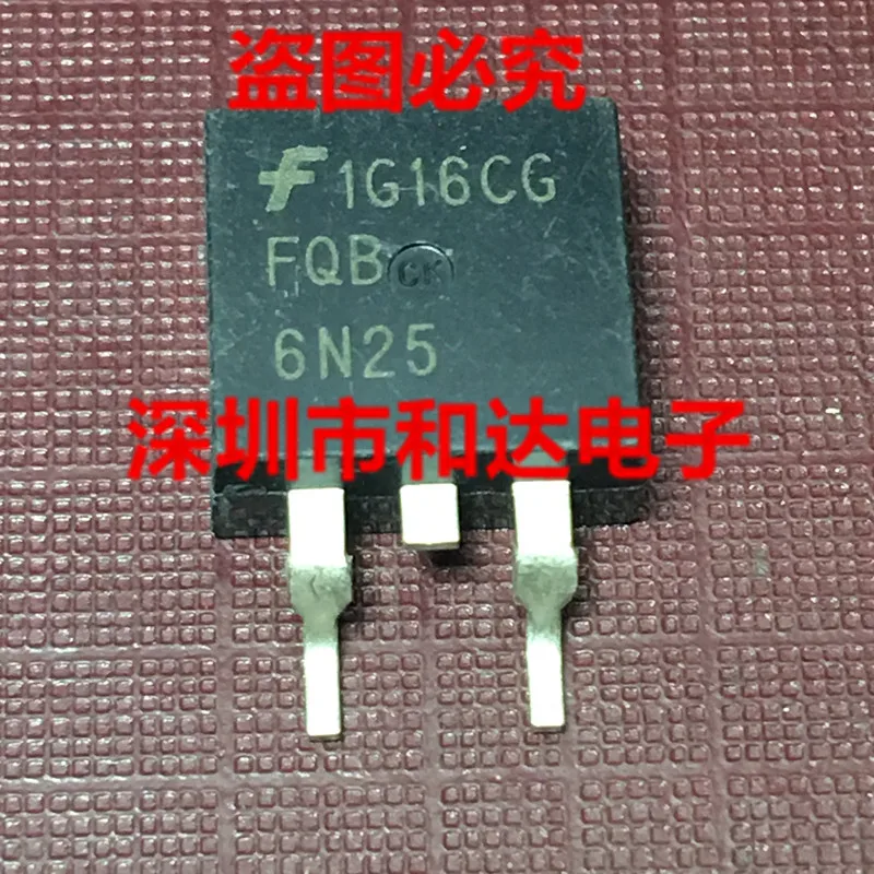 

5 шт. FQB6N25 TO-263 5.5A 250V