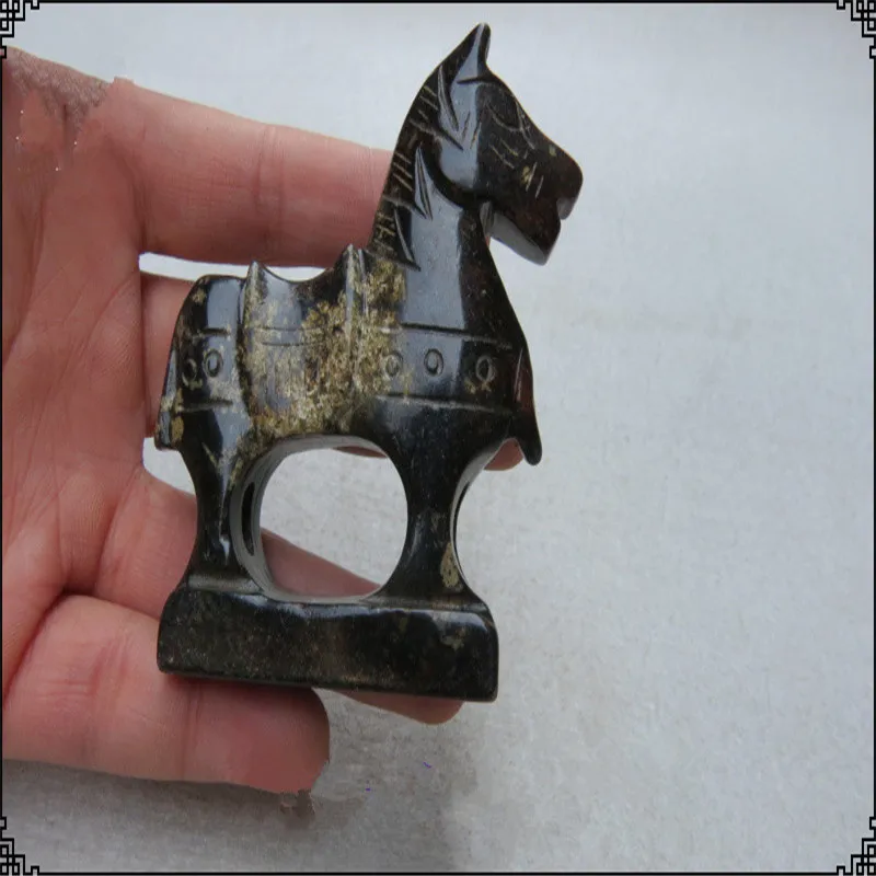 Антикварные старые нефритовые подвесные украшения старинные пустотелые