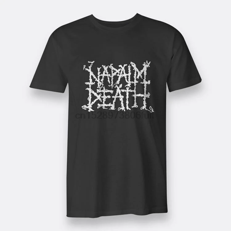 Napalm Death Grindcore 1981 футболки черная футболка для мужчин| |