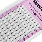 12 рядов смешанные Длина накладные ресницы готовых русские объемные вентиляторы наращивание ресниц! Полупостоянная натуральных длинных ресниц макияж 0,07 мм