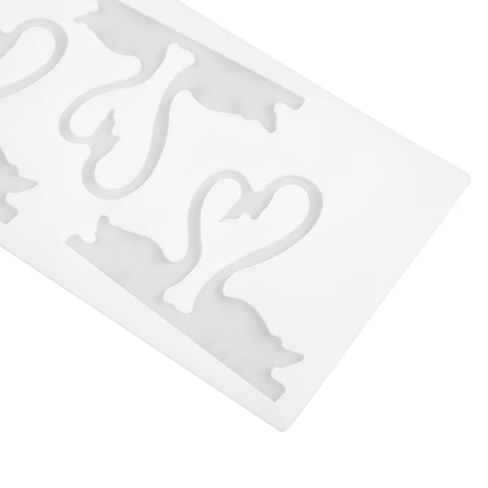 

Diy Silicone Chocolate Decorative Mold 3 Swan Fondant Candy Mould Cake Decorating Making Home Kitchen Handmade Baking Tools