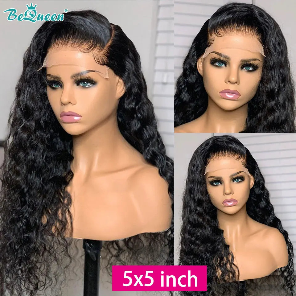 BeQueen 360 парик с глубокой волной HD 30 дюймов 13x 6