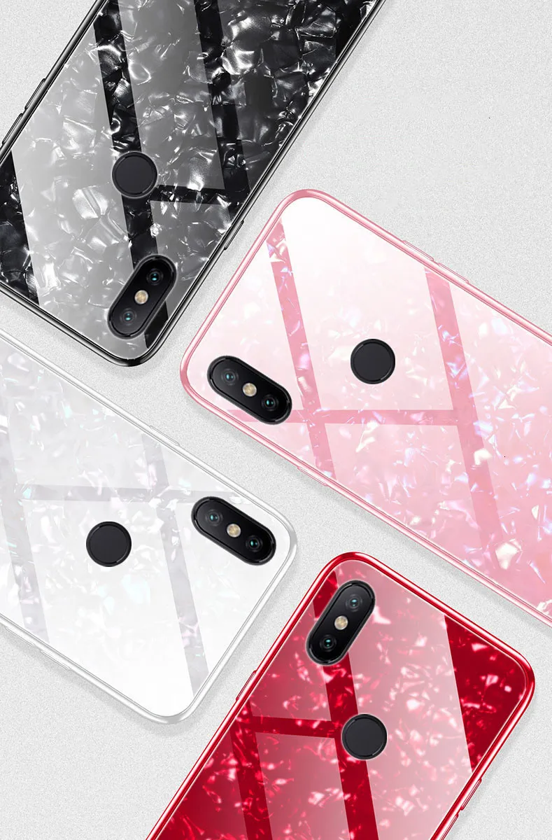 Чехол для Xiaomi redmi note 7 note 6 7pro из мягкого ТПУ и твердого закаленного стекла, чехлы для Xiaomi redmi note 7 6
