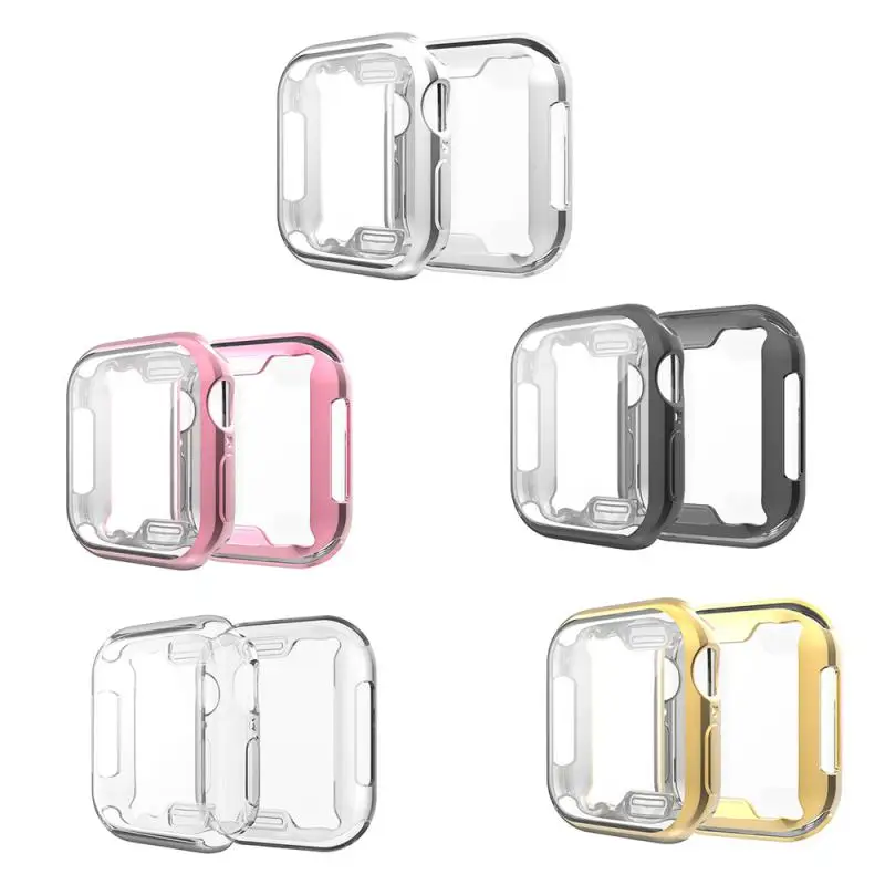 Чехол для Apple Watch чехол 44 мм/40 мм Iwatch 42 мм/38 защита экрана бампер аксессуары серии 3 2