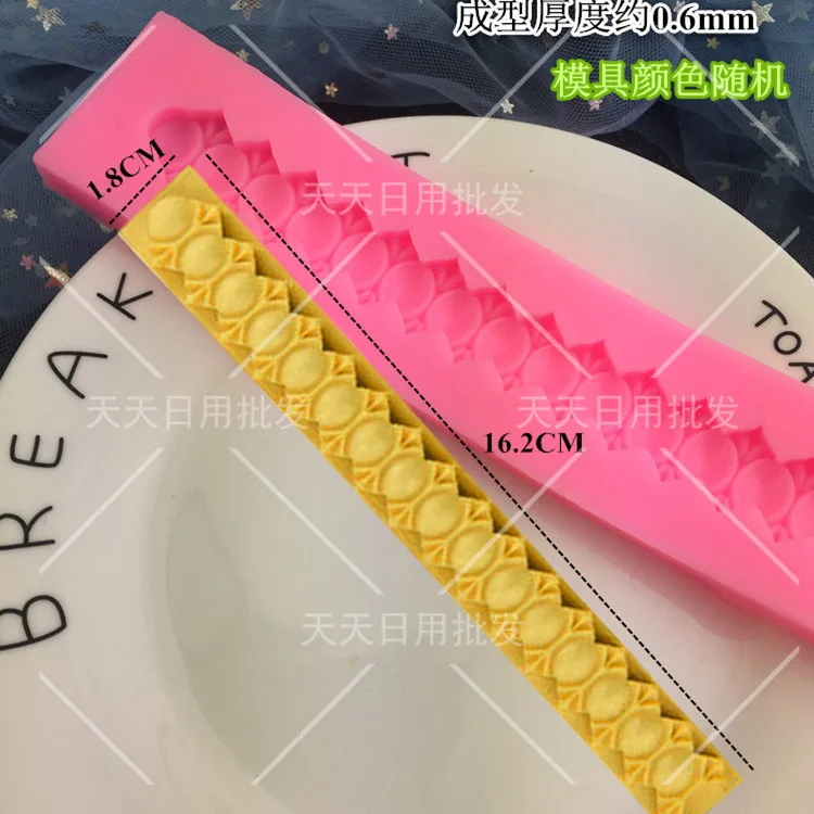 Формочки в форме кружева для шоколада формы цветок силиконовые декорирование