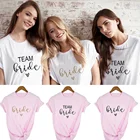 Футболка женская с графическим принтом для девичника, свадебной вечеринки