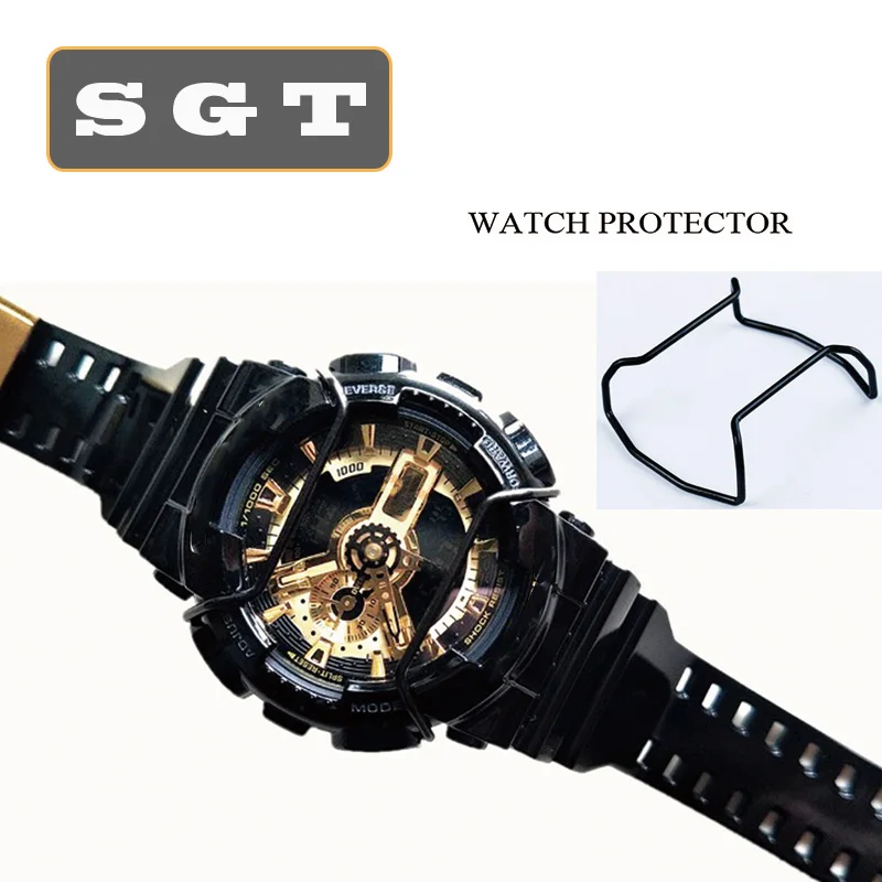 Черный бампер для часов GA100/GA110/GA120/GD100/GD110/GD120 аксессуары из нержавеющей стали
