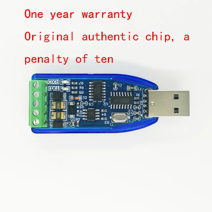 Промышленный USB в RS485 преобразователь обновление защиты RS485 конвертер Совместимость V2.0 Стандартный RS-485 Соединительный Модуль платы