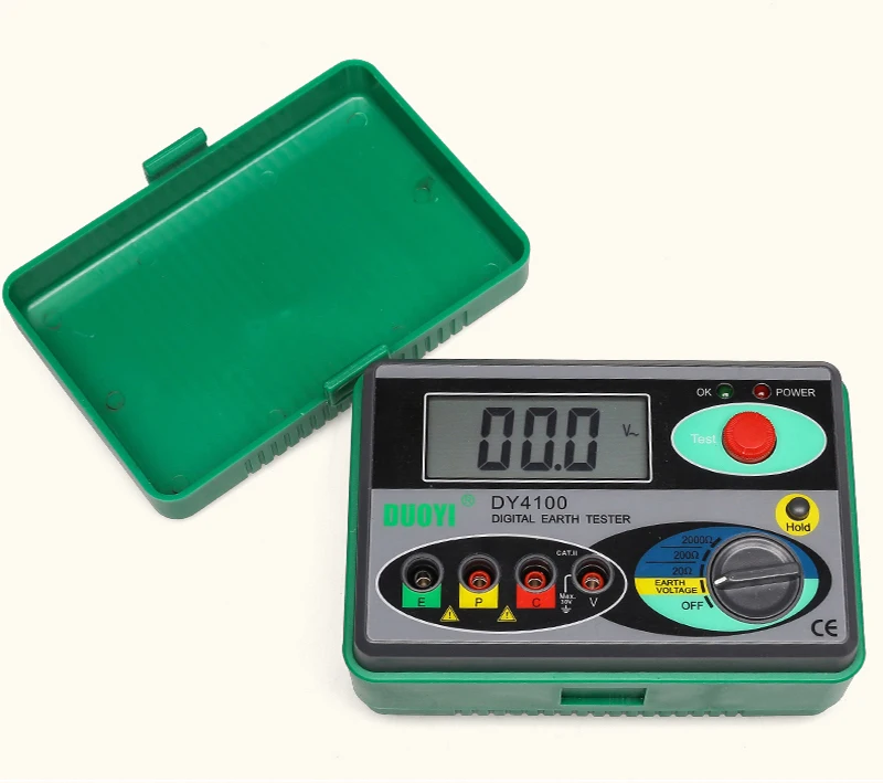 Mr Cartool DY4100 цифровой тестер сопротивления измеритель заземления мультиметр с более высокой точностью силовые системы инспекционный инструмент