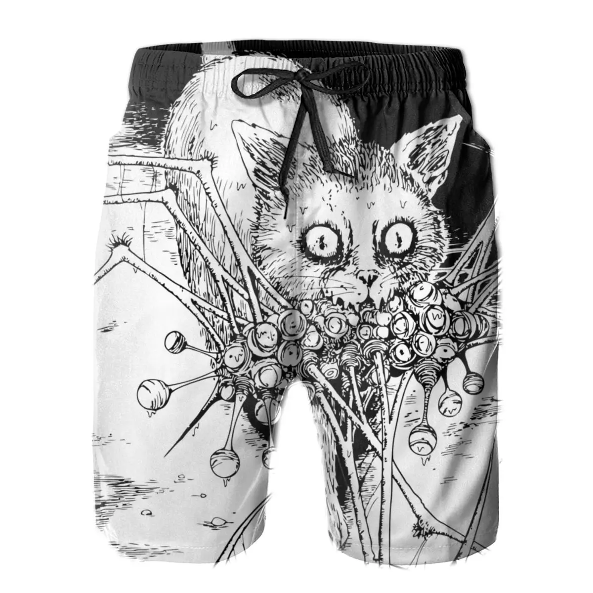 

Мужские спортивные штаны, любимые Домашние животные, серфинг, пляжные плавки, спортивные быстросохнущие сетчатые Симпатичные Смешные бриф...