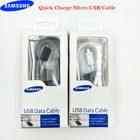 Кабель Micro USB Samsung 100 см150 см для быстрой зарядки и передачи данных для Samsung Galaxy S7 S6 Edge C9 C7 C5 J7 J6 J5 J4 + J3 A7 2018
