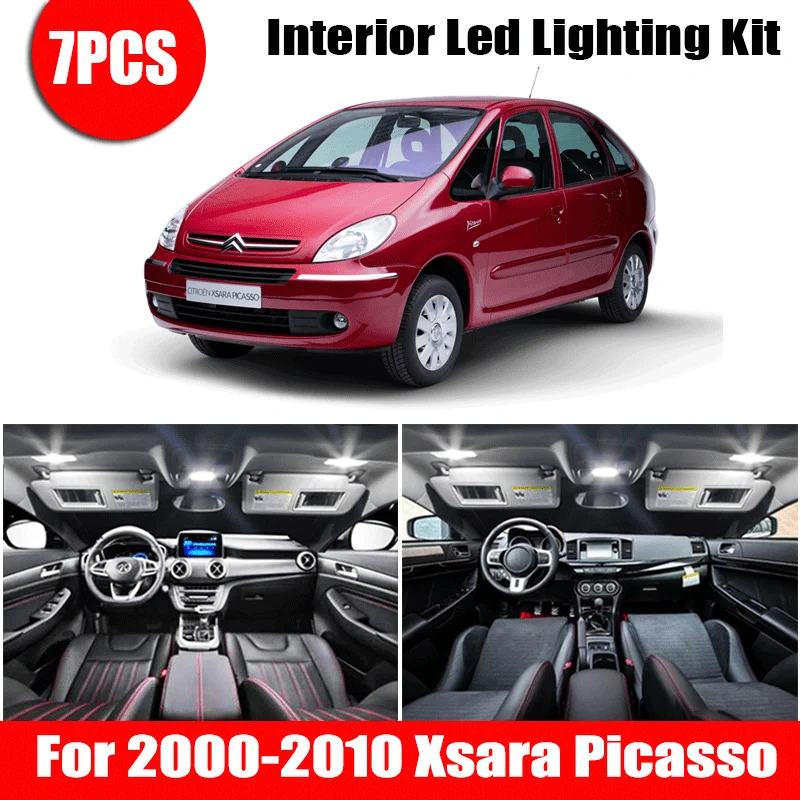Для 2000 2010 Citroen для Xsara Picasso белые автомобильные аксессуары Canbus безошибочный