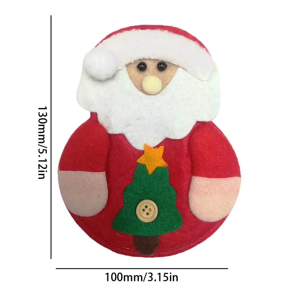 Рождественские украшения для стола Рождественский набор столовых приборов