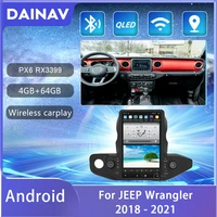 android 13 6 inch for jeep wrangler 2018 2019 2020 2021 multim%c3%addia car radio coche autoradio video stereo players carplay auto