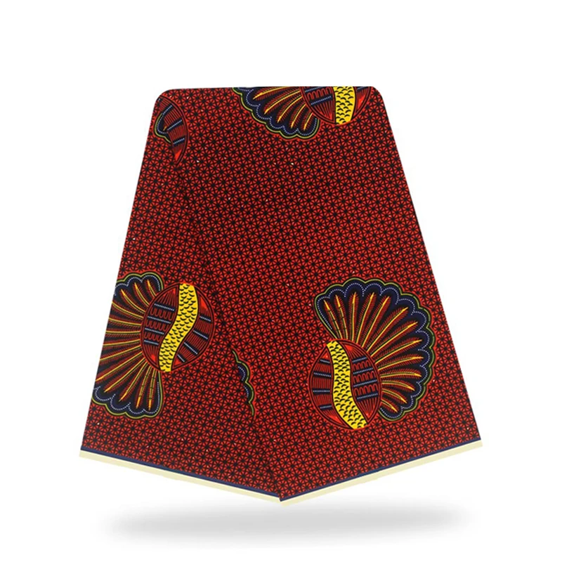 

High Quality Sewing Material For Dress 100%Cotton Best Quality Ankara African Wax Style Dye Printed Fabric By The Yards V-L 5-80