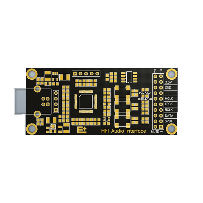 SA9227 HIF аудио USB декодер DAC дочка карта расширения для dac ak4497 es9038q2m 9038pro|Усилители