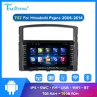 Автомагнитола Tomostrong TS7 для Mitsubishi Pajero 4 V80 V90 2006-2014, Android, четырехъядерный, Wi-Fi, 2 din