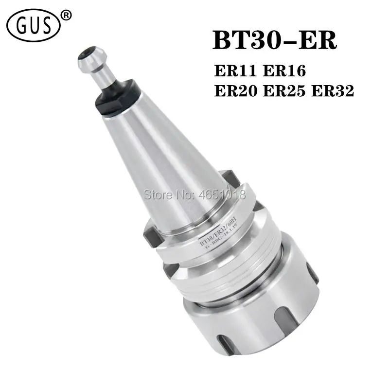 

Free Shipping Precision 0.002 BT ER BT30 Tool Holder ER11 ER16 ER20 ER25 ER32 Chuck For CNC Machining Center Spindle Tool Holder