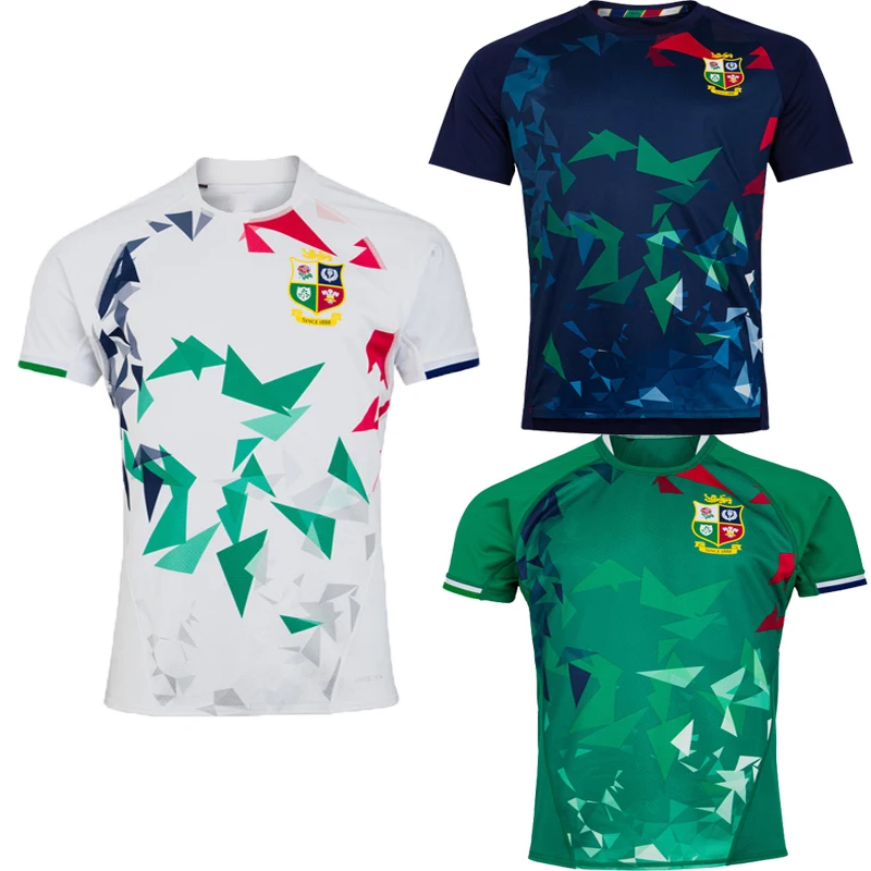 

2021 British Irish Lions Rugby Superlight Graphic T Shirt Ireland Mens Players Training Sportswear JERSEY Tops Sport Size S-5XL