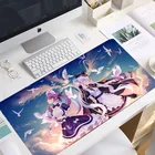 Самый популярный игровой коврик для мыши с аниме сексуальной девушкой, Уникальный креативный компьютерный коврик для мыши с клавиатурой, можно настроить любой картинку