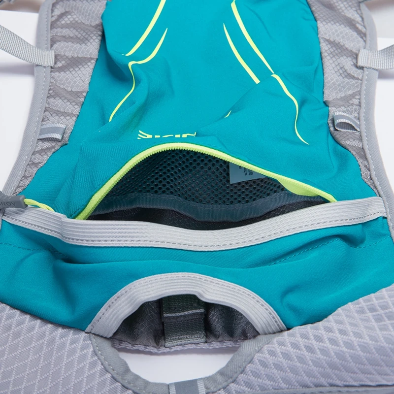 AONIJIE Running Marathon Hydration Nylon 5.5L Outdoor Running Bags Hiking Backpack Vest Marathon Cycling Backpack Green