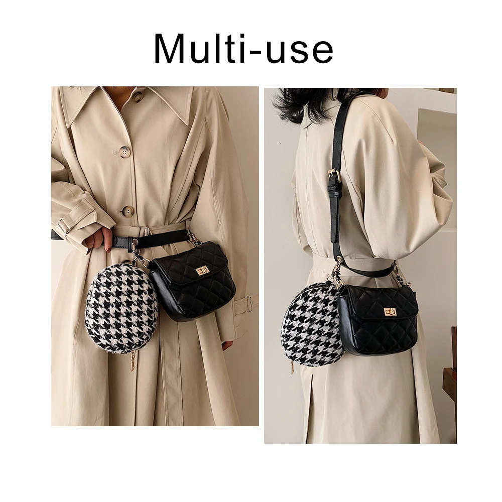 Известный бренд дизайнерская женская сумка через плечо новый стиль два в одном