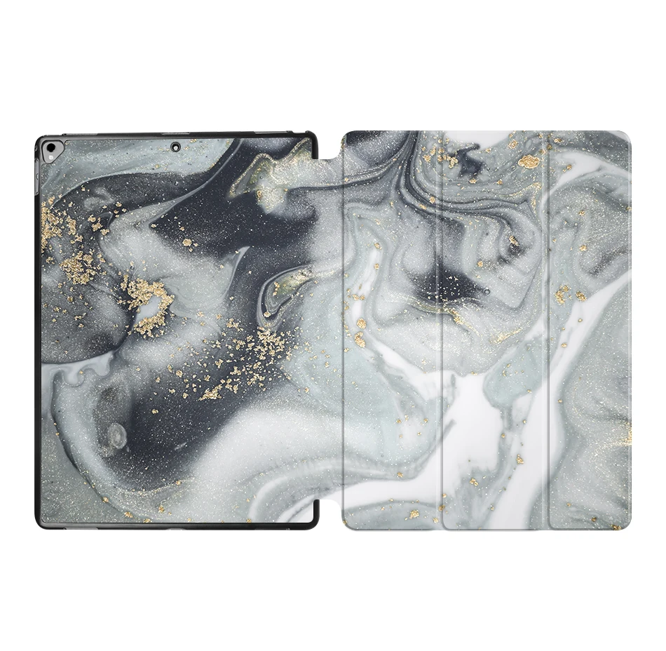 IP05 MTT мраморный Чехол для iPad Pro 12,9 '' версия из искусственной кожи откидная подставка защитный чехол для планшета Авто Режим сна/пробуждения - Цвет: IP05