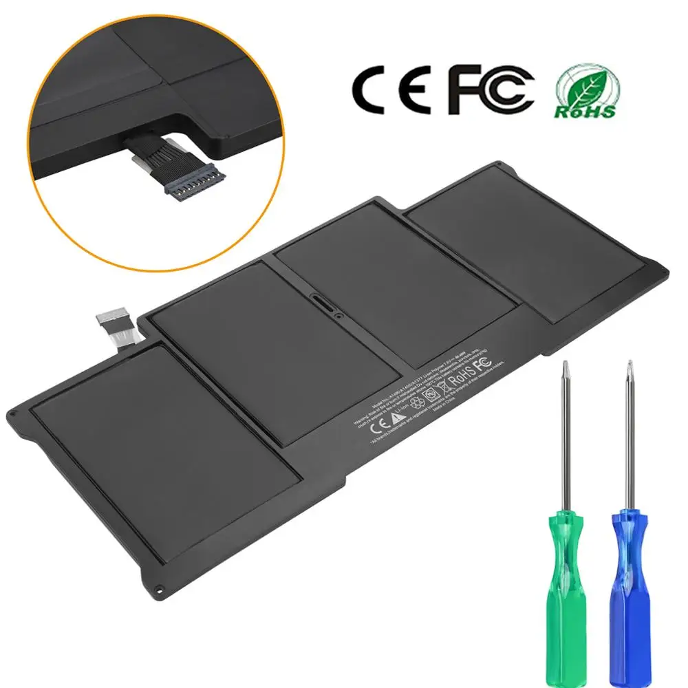 Аккумулятор для ноутбука A1405 A1496 A1377 7 6 В 55 Втч Apple MacBook Air 13 дюймов A1369 2011 A1466 2012 MC503 MC504