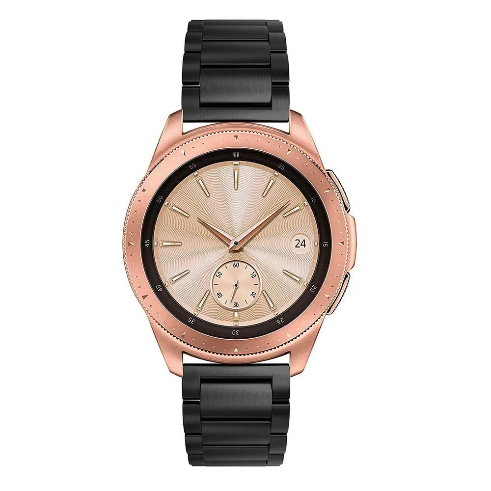 Ремешок из нержавеющей стали для Samsung galaxy watch 42 мм/Samsung Galaxy Watch active 2 40 мм, спортивный браслет для наручных часов от AliExpress WW
