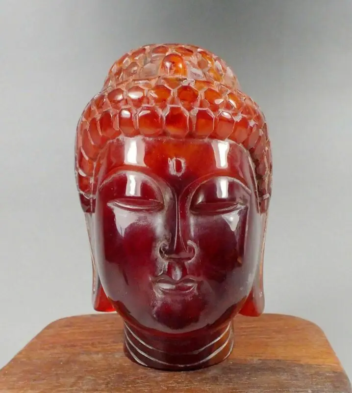 

9,5 см */цвета-красный, желтый, резьба Гуаньинь kwan-инь статуя Будды