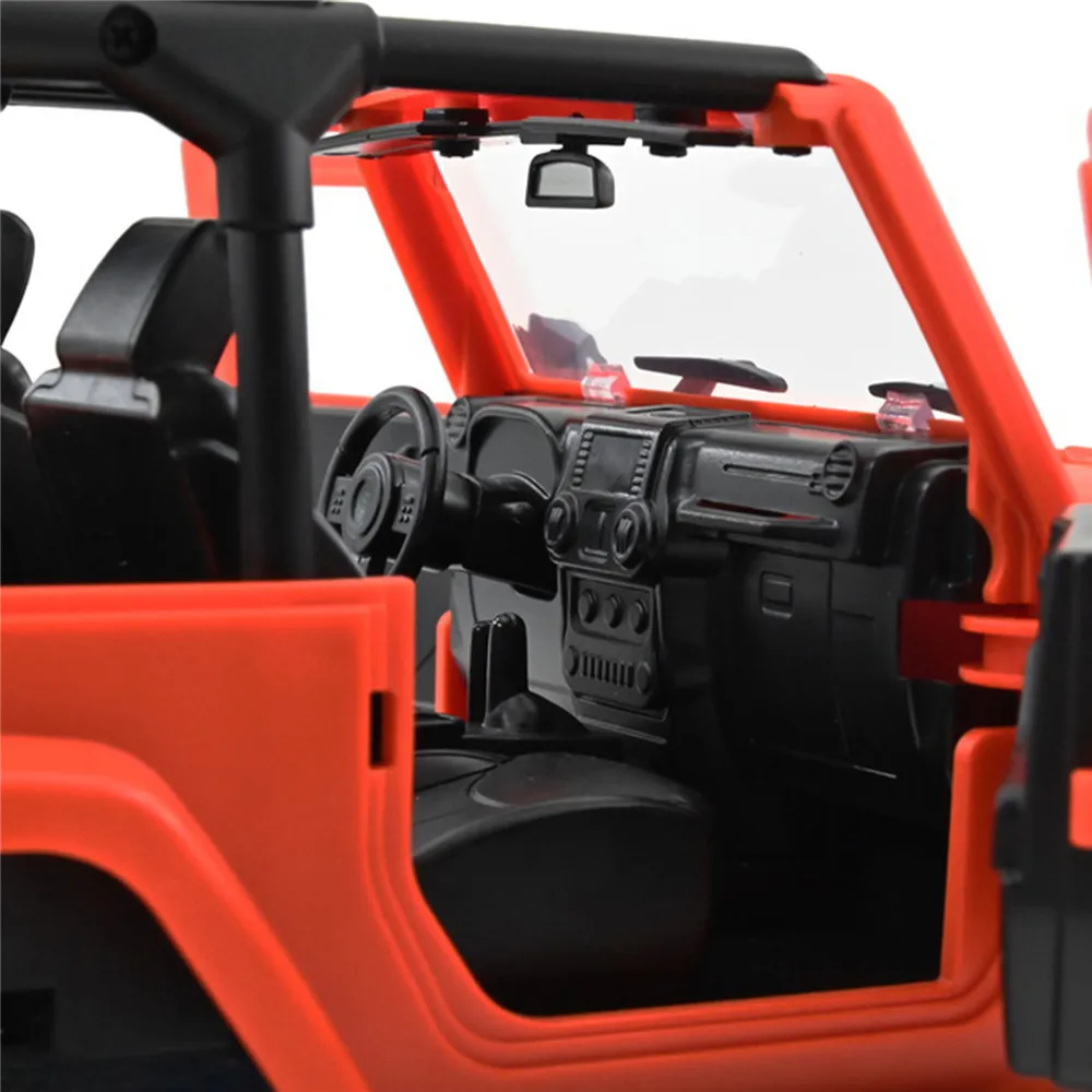 

1:14 Four-wheel Drive RC Car Toys 2.4GHz Convertible Car Off-road Vehicle for Cherokee Model 4WD Jeep Cars with Luggage Rack
