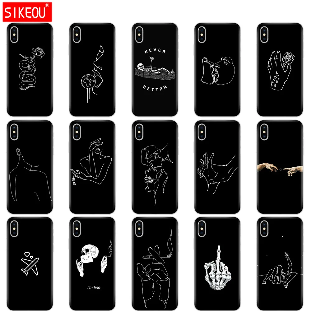 Чехол для iphone X XR XS 10 силиконовый мягкий чехол из ТПУ Apple iPhone MAX бампер полная