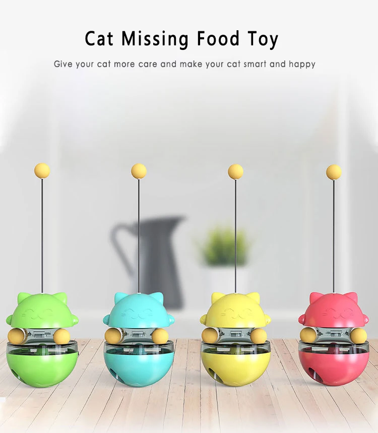 

New Arrival Durable Pet Cat Toys Mimi Favorite fur Mouse Tumbler Kitten Plastic Play Balls for ch s Supplies