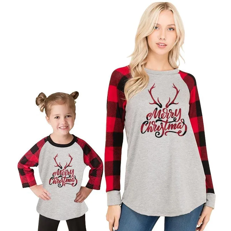 Женская футболка одежда для сна мамы дочери сына Папа мама и я подходящие костюмы