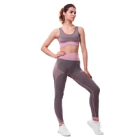 ovesport yoga sets women gym sports set elastic sports hight waist leggings sportswear workout sets women
