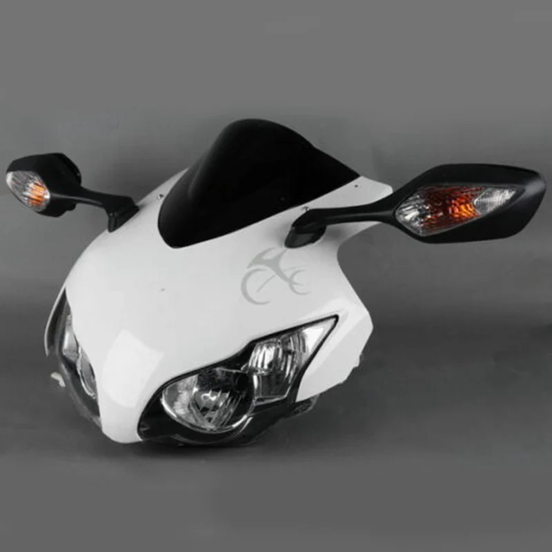 Мотоцикл Неокрашенный ABS пластик Верхний обтекатель клобук комбо для Honda CBR1000RR CBR