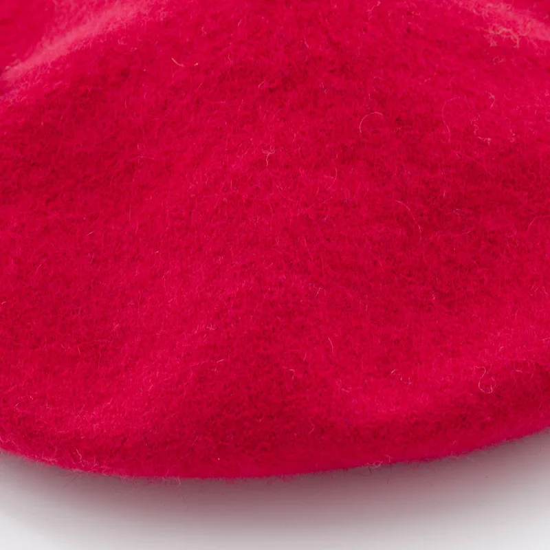 Весенне-зимние теплые береты из 100% натуральной шерсти с рогами праздничные