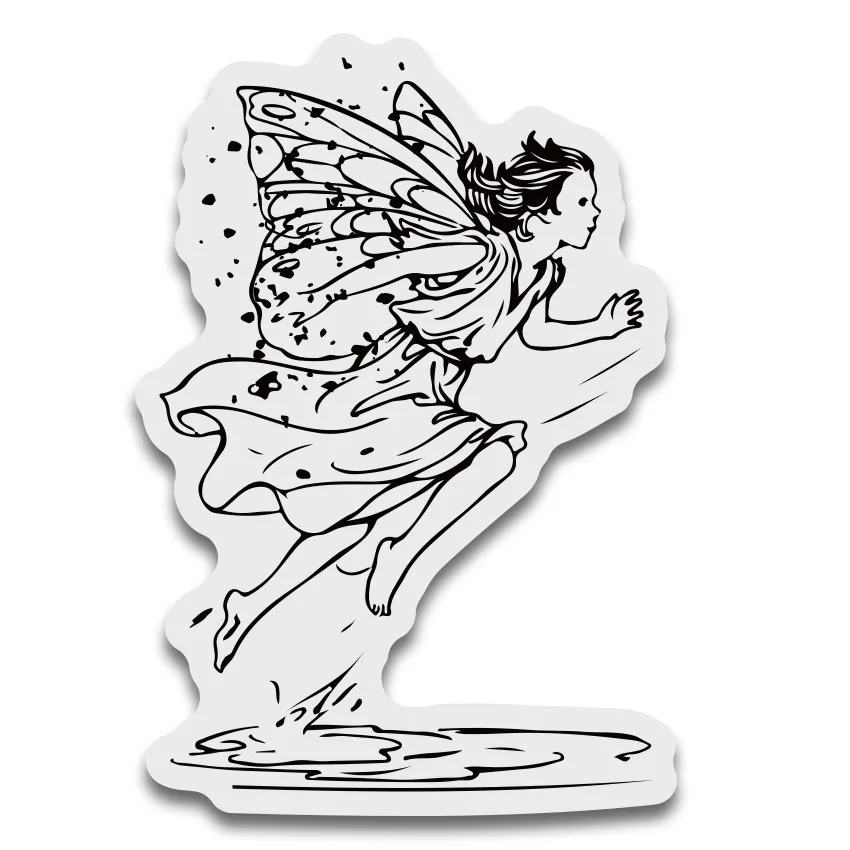 Прозрачные силиконовые штампы 9 х6 дюймов | Дом и сад