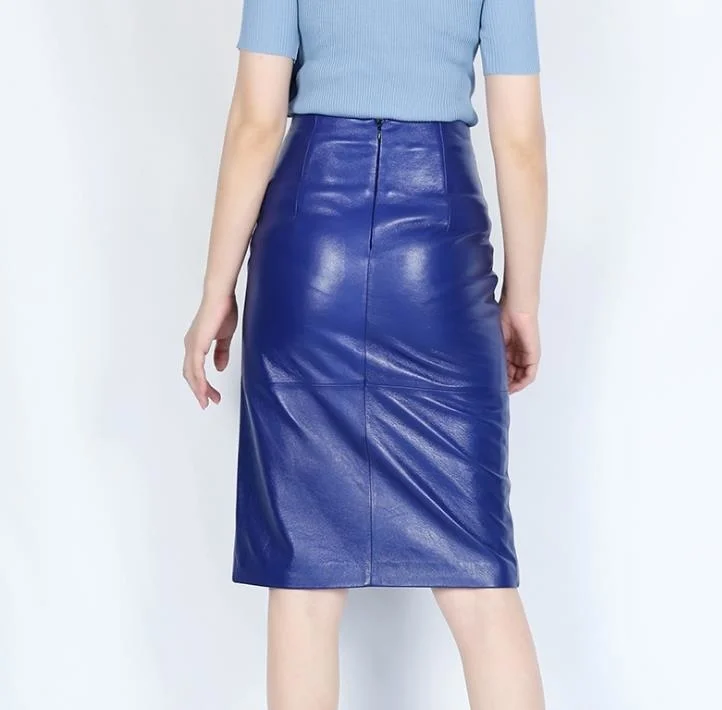 

YR!Free high shipping.Wholesales, waist ,skinny ,hot ,sexy butt-hugging , OL style women skirt,authetic Iamb skin leather, sales
