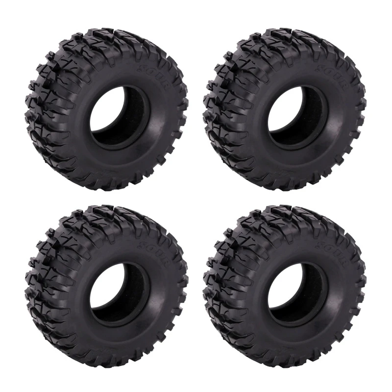 

4PCS 2.2 Inch Rubber Terrain Tyre Tires for 1/10 RC Rock Crawler Axial SCX10 TRX4 TRX6
