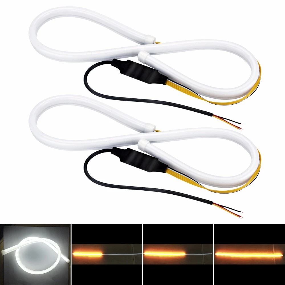 Светодиодная водонепроницаемая гибкая трубка для сигнала поворота DRL