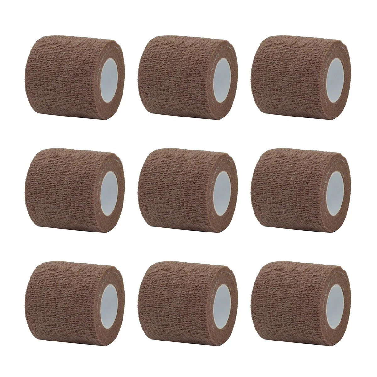 

1/6/10Pcs Brown Sport Self Adhesive Elastic Bandage Wrap Tape Elastoplast For Knee Support Pads Finger Ankle Palm